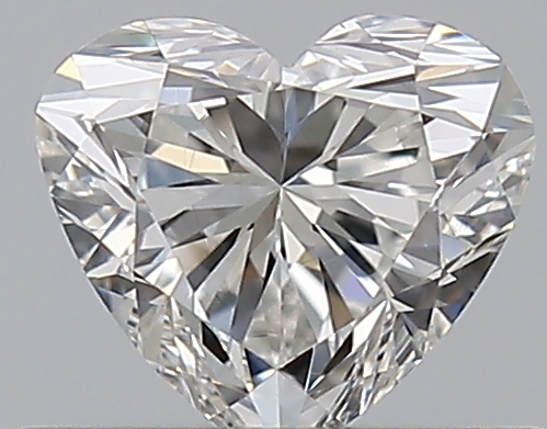 0.52 CaratF-VS1 - Cut Heart Diamond