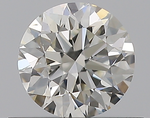 0.47 CaratI-VS2 EX Cut Round Diamond
