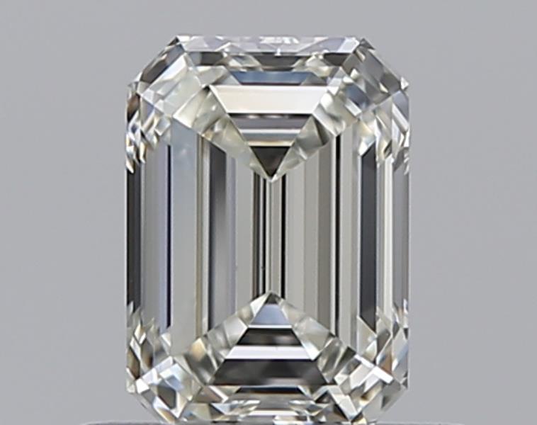 0.53 CaratJ-VS1 - Cut Emerald Diamond