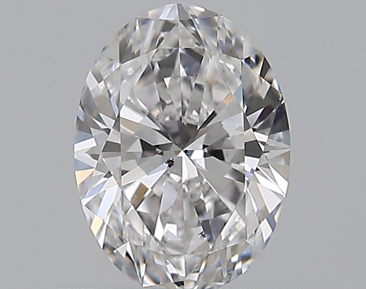 0.56 CaratE-SI1 - Cut Oval Diamond