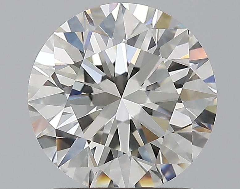 1.7 CaratH-IF EX Cut Round Diamond