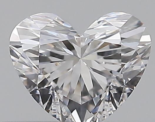 0.33 CaratD-VVS2 - Cut Heart Diamond