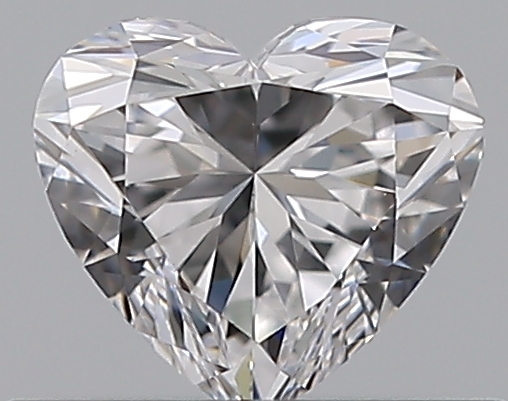 0.33 CaratD-VVS2 - Cut Heart Diamond