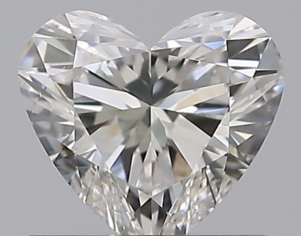 0.53 CaratF-VS2 - Cut Heart Diamond