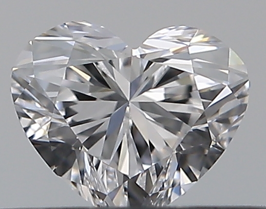 0.31 CaratD-VVS2 - Cut Heart Diamond