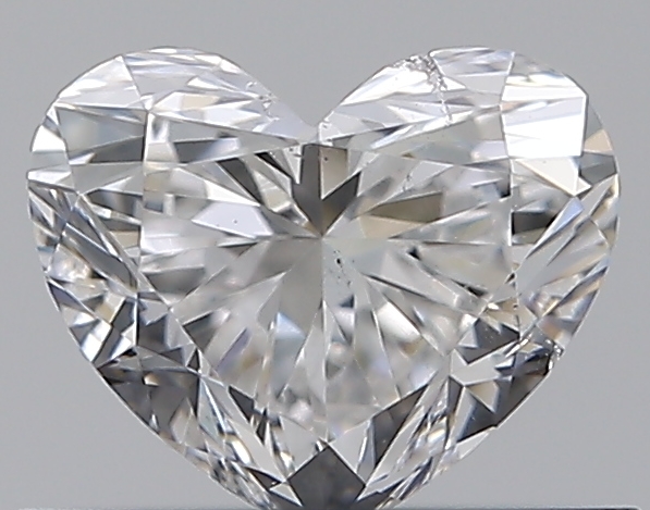 0.5 CaratF-SI1 - Cut Heart Diamond