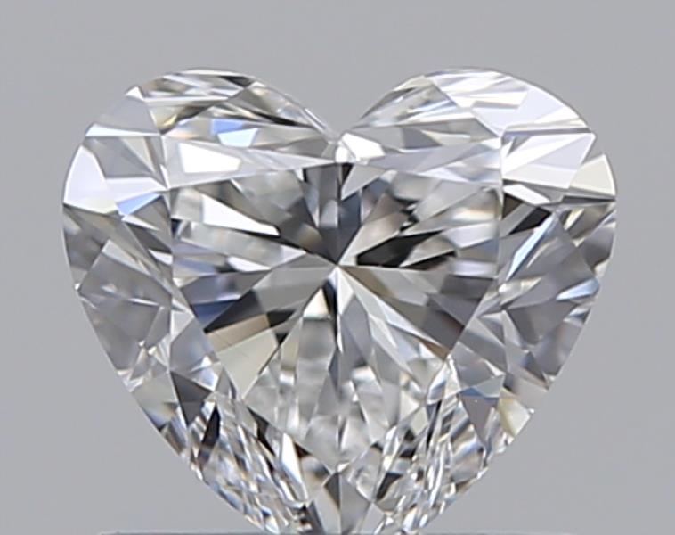 0.66 CaratF-VVS2 - Cut Heart Diamond