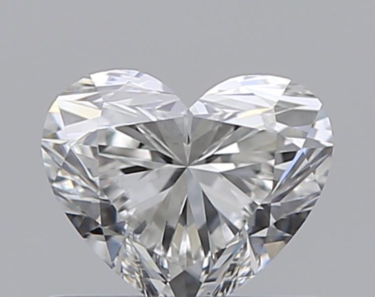 0.52 CaratF-VS1 - Cut Heart Diamond