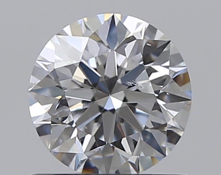 0.65 CaratD-SI1 EX Cut Round Diamond