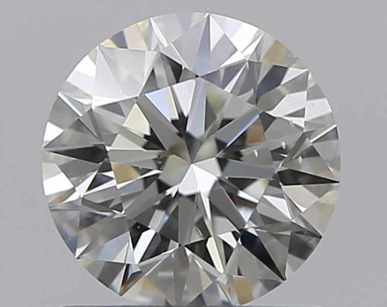 0.79 CaratJ-SI1 EX Cut Round Diamond