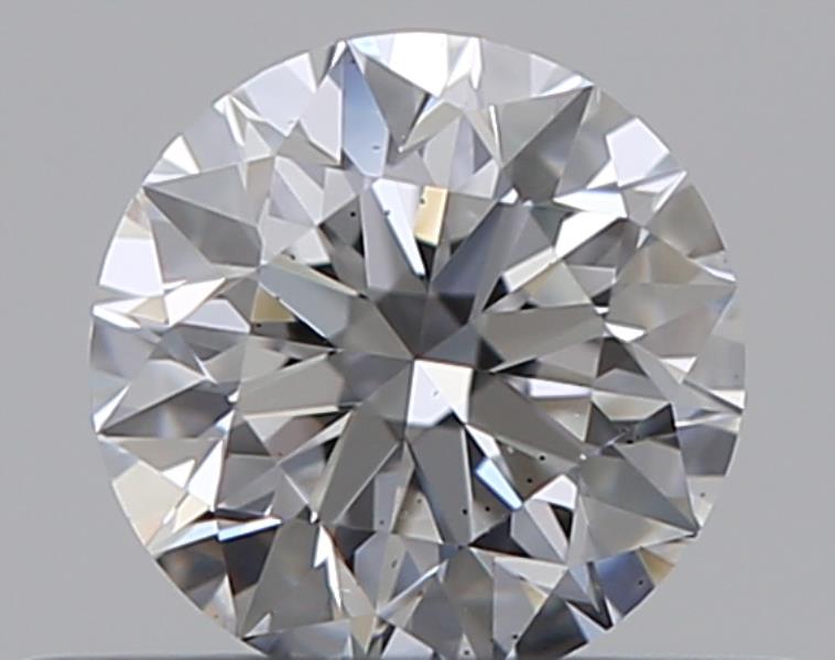 0.32 CaratD-SI1 EX Cut Round Diamond