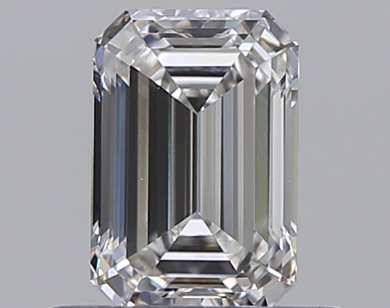 0.53 CaratF-VS1 - Cut Emerald Diamond