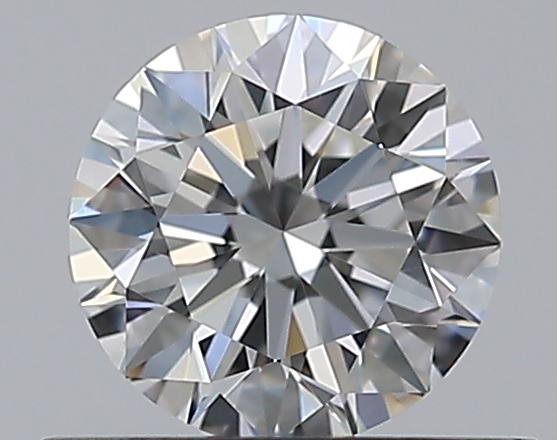 0.51 CaratF-VVS2 VG Cut Round Diamond
