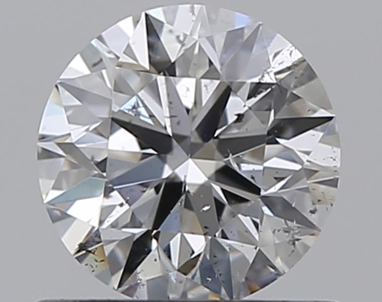 0.59 CaratD-SI2 EX Cut Round Diamond