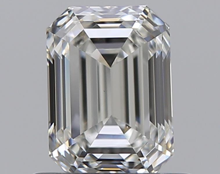 0.71 CaratH-VS2 - Cut Emerald Diamond