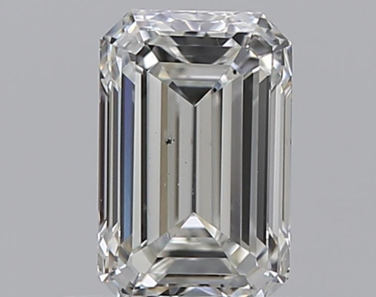 0.5 CaratH-SI1 - Cut Emerald Diamond