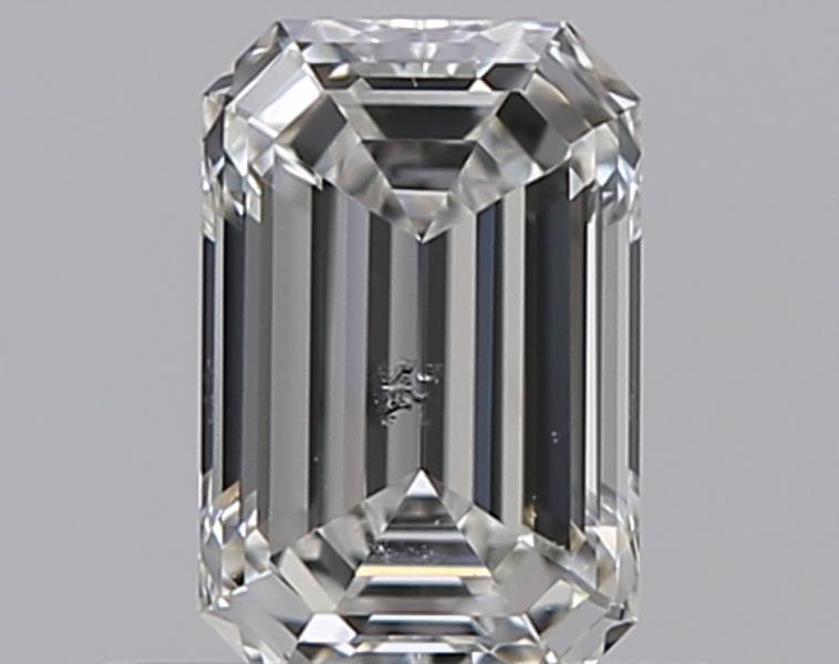 0.41 CaratG-SI2 - Cut Emerald Diamond