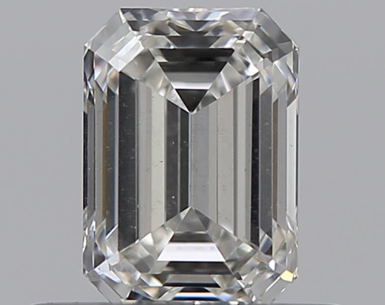 0.46 CaratH-SI2 - Cut Emerald Diamond