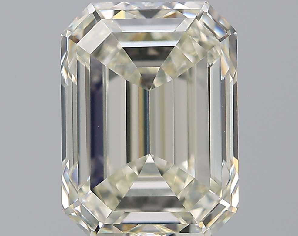 2.91 CaratK-IF - Cut Emerald Diamond