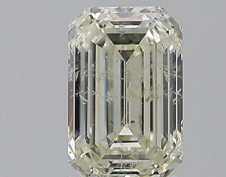 2.01 CaratK-SI2 - Cut Emerald Diamond