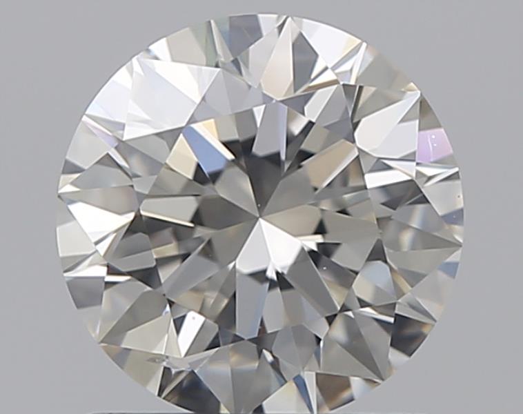 0.92 CaratJ-SI1 EX Cut Round Diamond