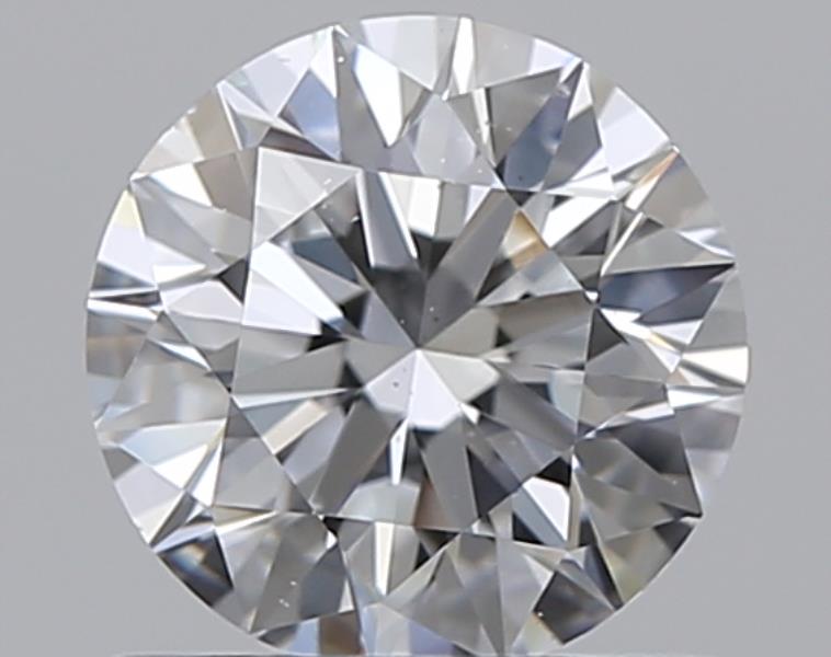 0.7 CaratD-SI1 EX Cut Round Diamond