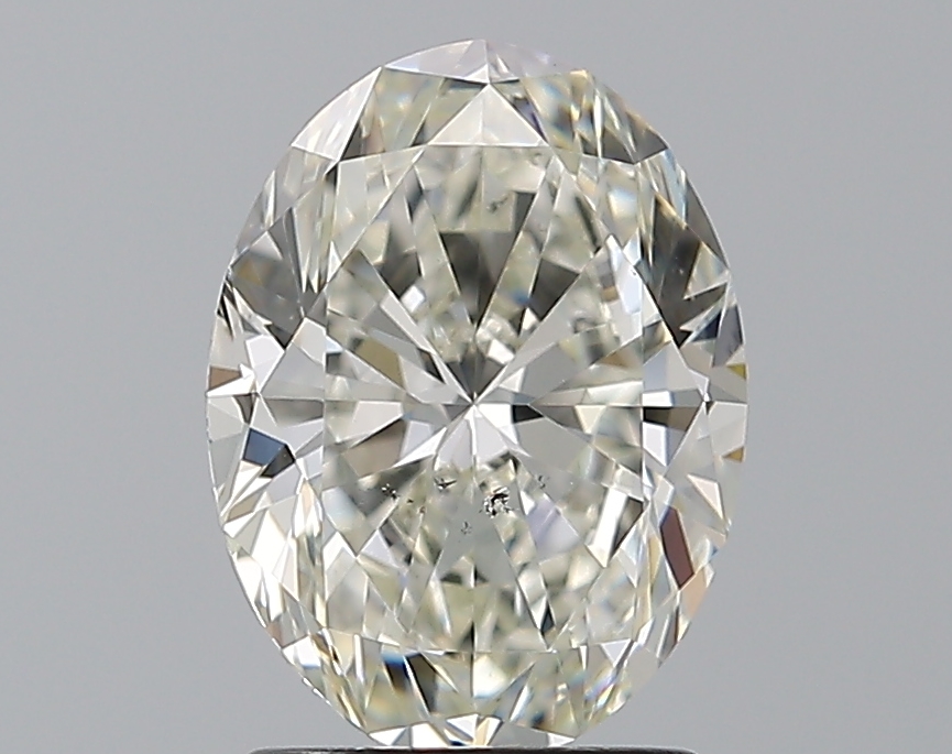2.01 CaratJ-SI1 - Cut Oval Diamond