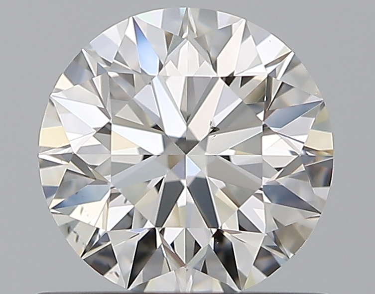 0.76 CaratG-VS2 EX Cut Round Diamond
