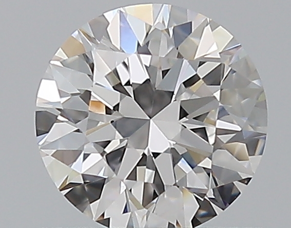 0.63 CaratE-VVS1 EX Cut Round Diamond