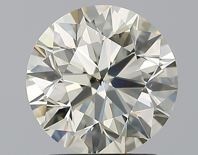 2.01 CaratN-SI1 EX Cut Round Diamond