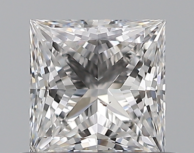 0.51 CaratD-SI1 - Cut Princess Diamond