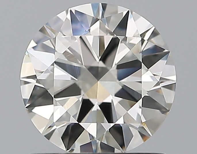 0.97 CaratH-VVS1 EX Cut Round Diamond