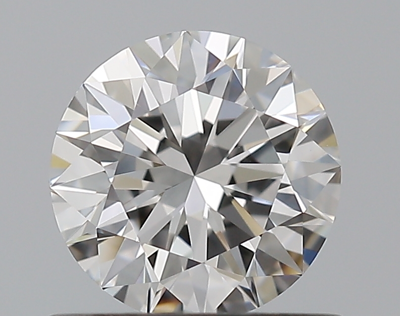 0.69 CaratE-VVS1 EX Cut Round Diamond
