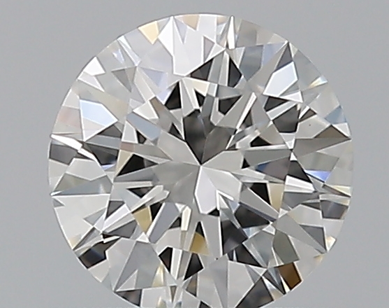 0.57 CaratF-IF EX Cut Round Diamond