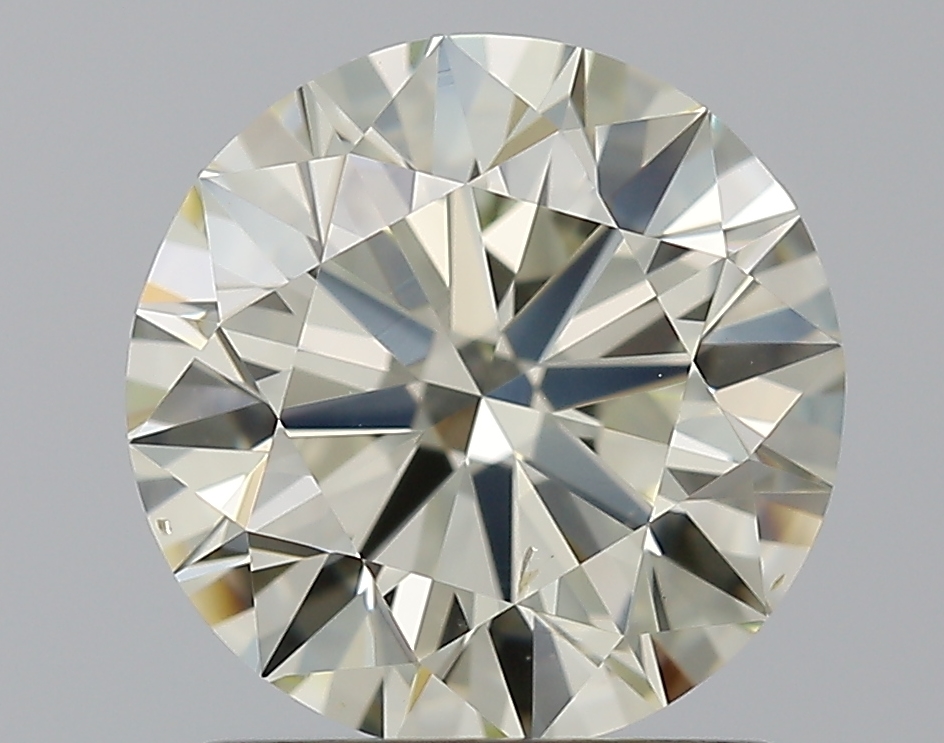 1.4 CaratO-P-VS2 EX Cut Round Diamond