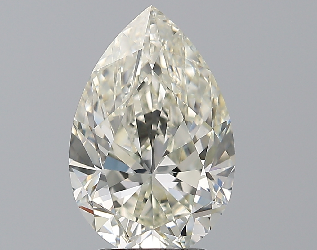 3 CaratK-VVS2 - Cut Pear Diamond