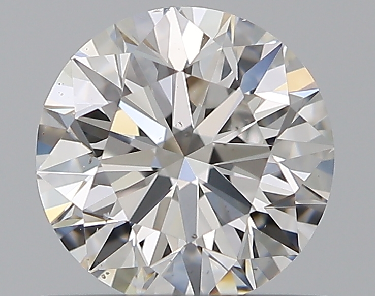 0.75 CaratF-VS2 EX Cut Round Diamond