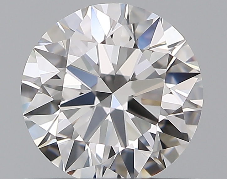 0.72 CaratD-IF EX Cut Round Diamond