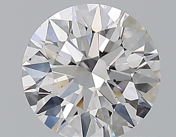0.6 CaratD-SI1 EX Cut Round Diamond