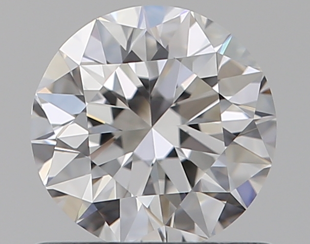 0.7 CaratD-VVS1 EX Cut Round Diamond