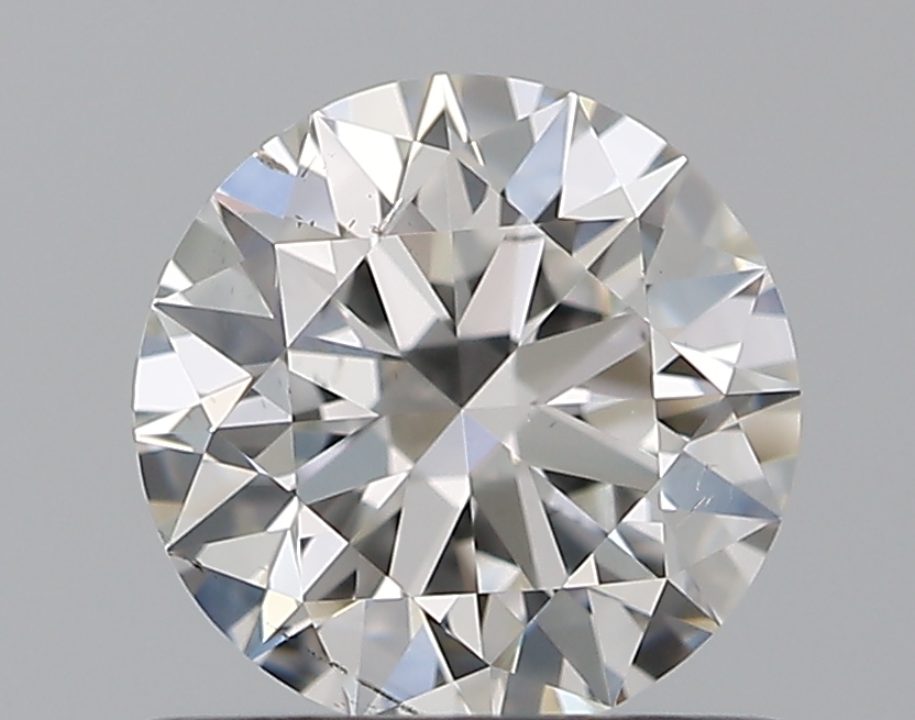 0.79 CaratF-SI1 EX Cut Round Diamond