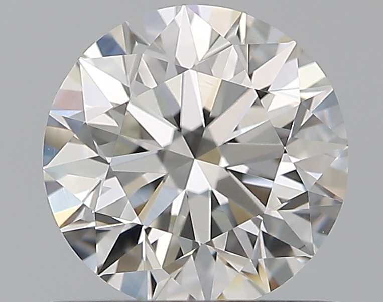 0.81 CaratH-VVS2 EX Cut Round Diamond