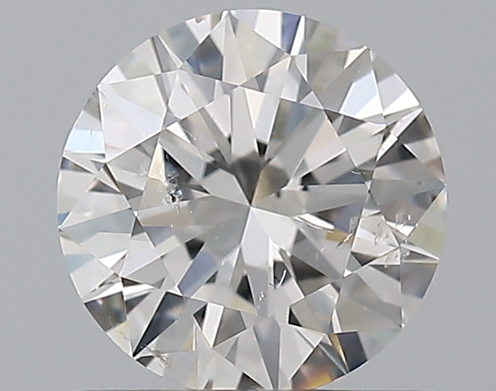 0.8 CaratG-SI2 EX Cut Round Diamond
