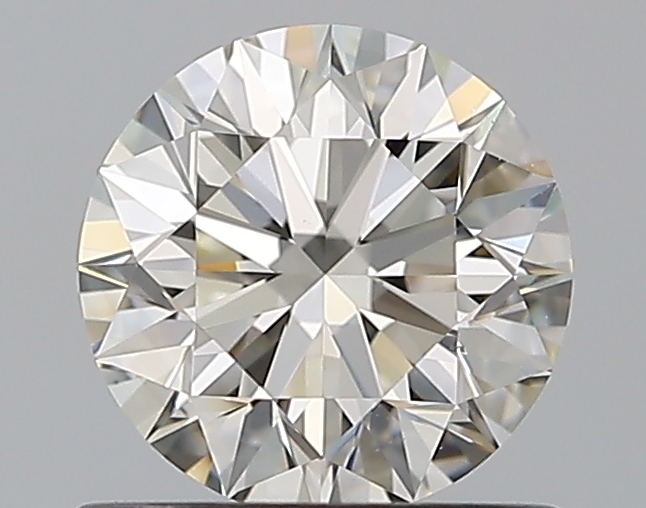 0.81 CaratJ-VS2 EX Cut Round Diamond