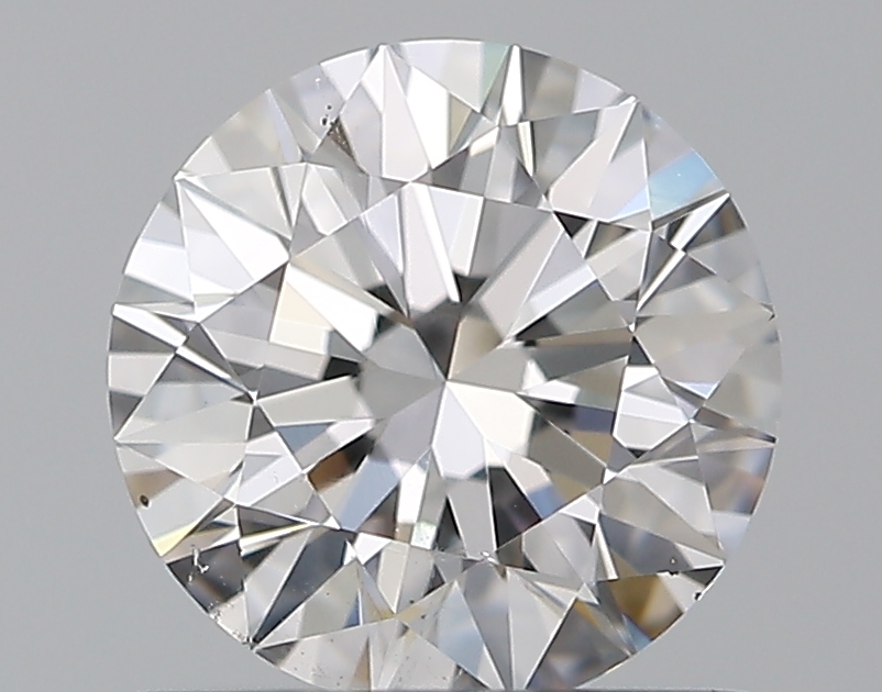 0.83 CaratD-SI1 EX Cut Round Diamond