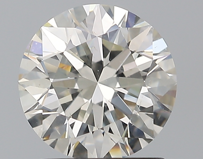 1.5 CaratK-SI1 EX Cut Round Diamond