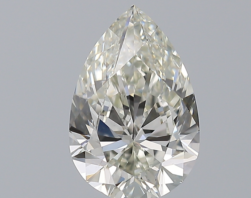 1.51 CaratJ-VS2 - Cut Pear Diamond