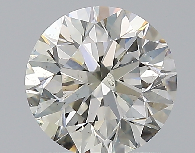 0.9 CaratK-SI1 EX Cut Round Diamond