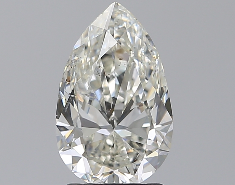 1.7 CaratJ-SI2 - Cut Pear Diamond