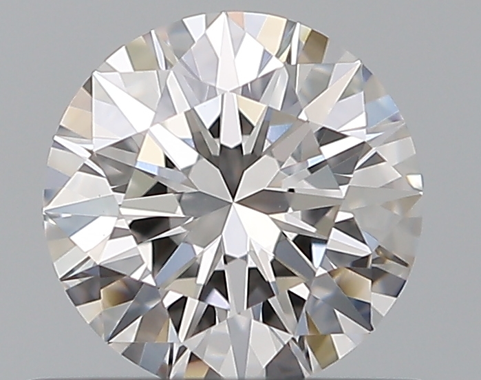 0.58 CaratE-IF EX Cut Round Diamond